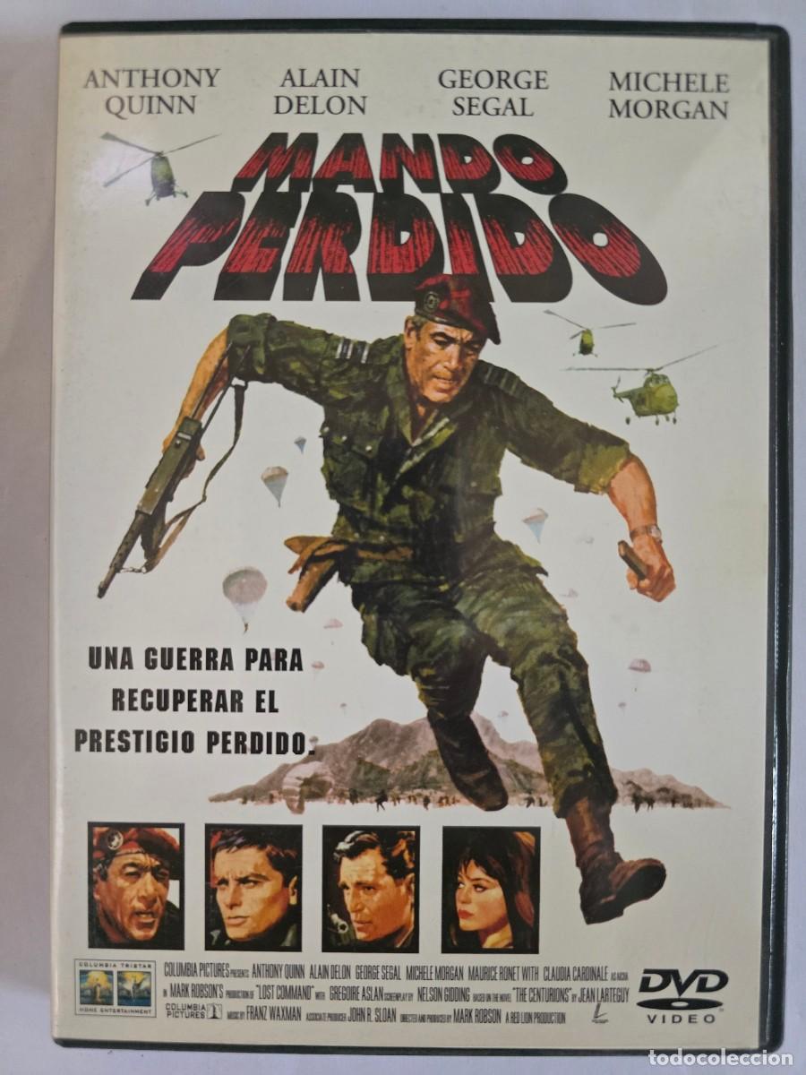 Cine: DVD Mando Perdido.Anthony Quinn.Alain Delon