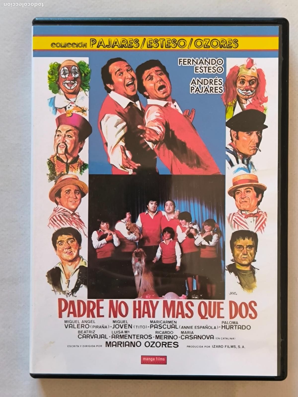 Cine: DVD PADRE NO HAY MAS QUE DOS - ANDRES PAJARES, FERNANDO ESTESO (EM)