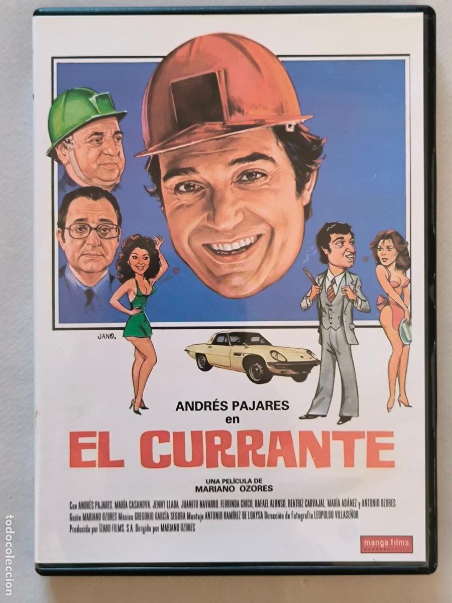 Cinema: DVD EL CURRANTE - ANDRES PAJARES, MARIANO OZORES (ENw)
