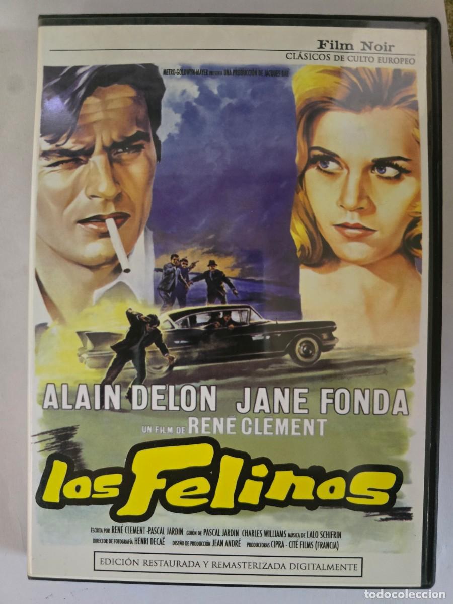Cine: DVD Los Felinos.Alain Delon.Jane Fonda