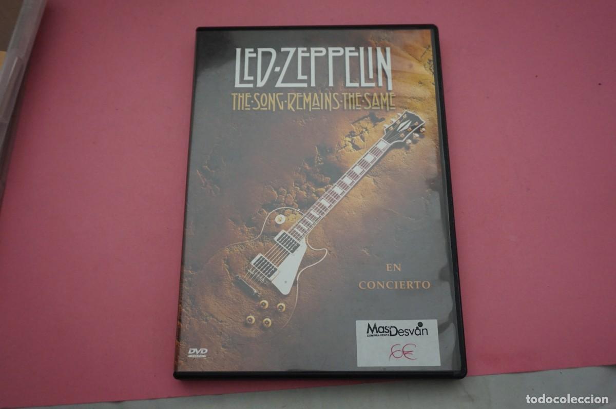 Cine: DVD - LED ZEPPELIN - THE SONGS REMAINS THE SAME - EN CONCIERTO