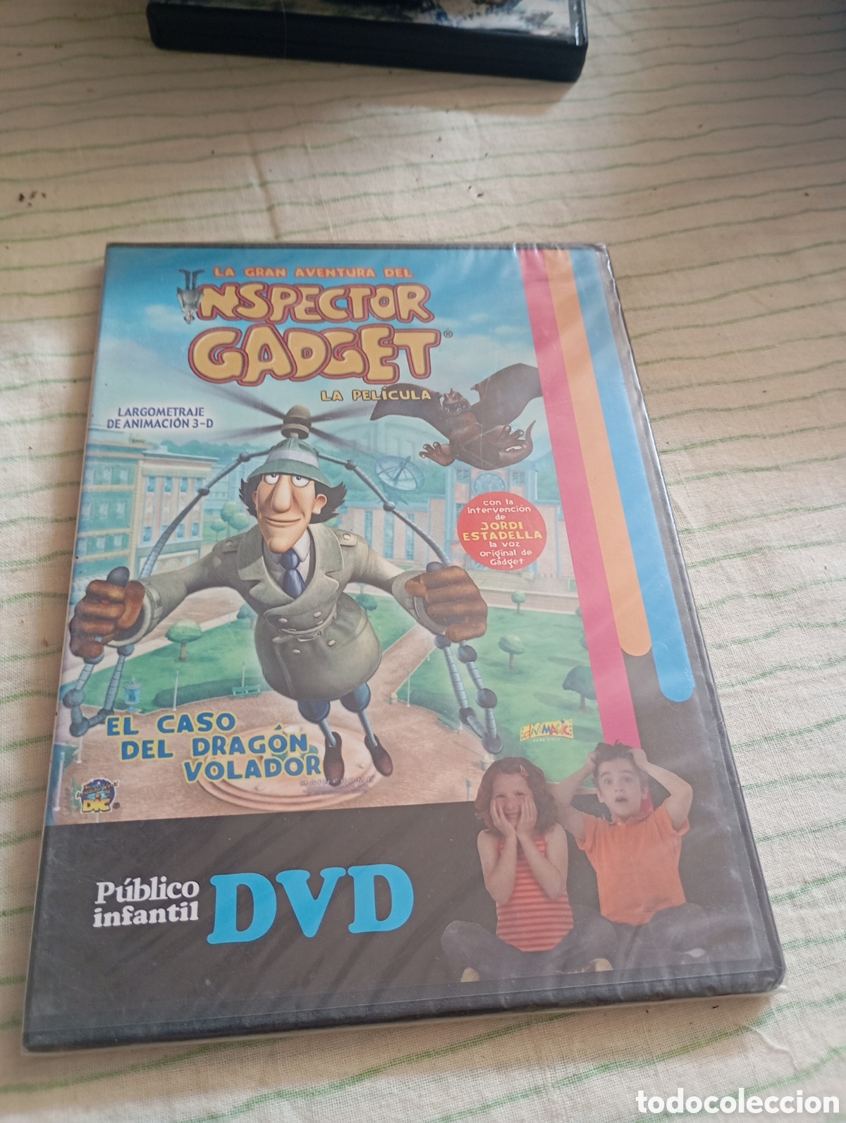 Cine: DVD La gran aventura del Inspector Gadget