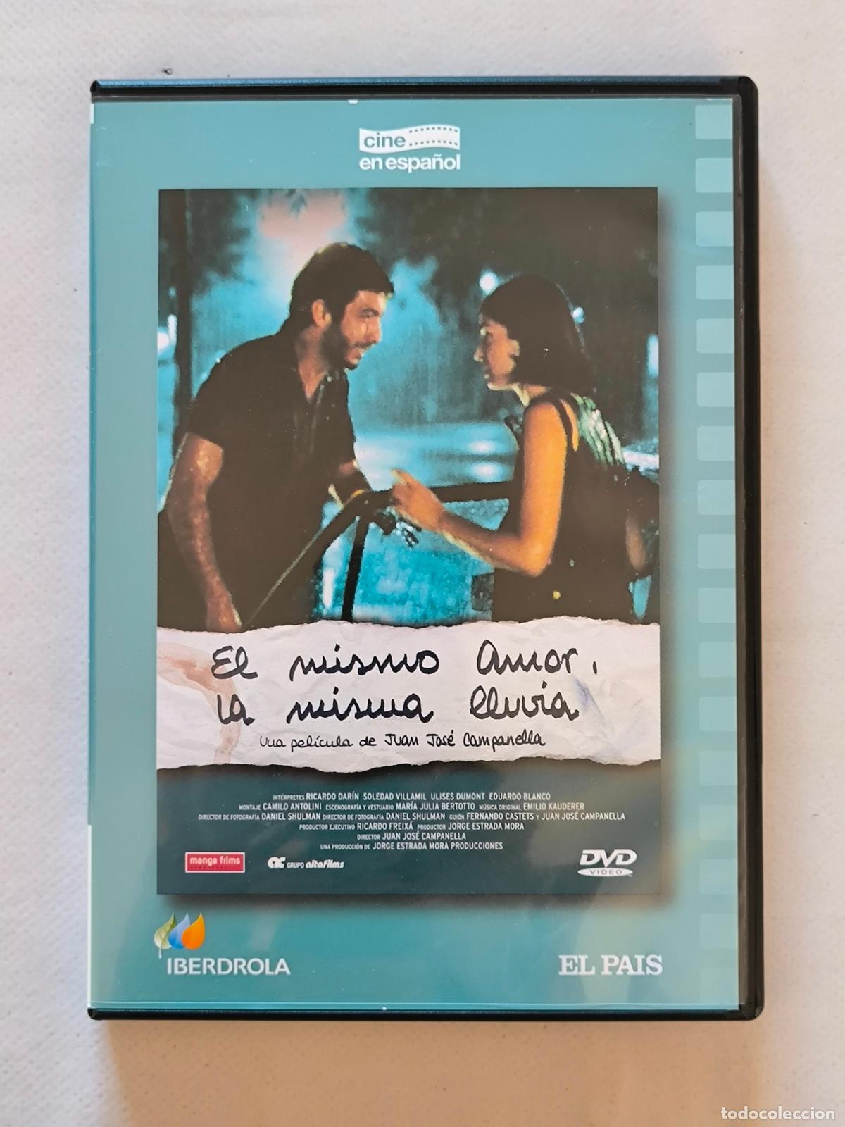 Cine: DVD EL MISMO AMOR, LA MISMA LLUVIA - RICARDO DARIN (ET)