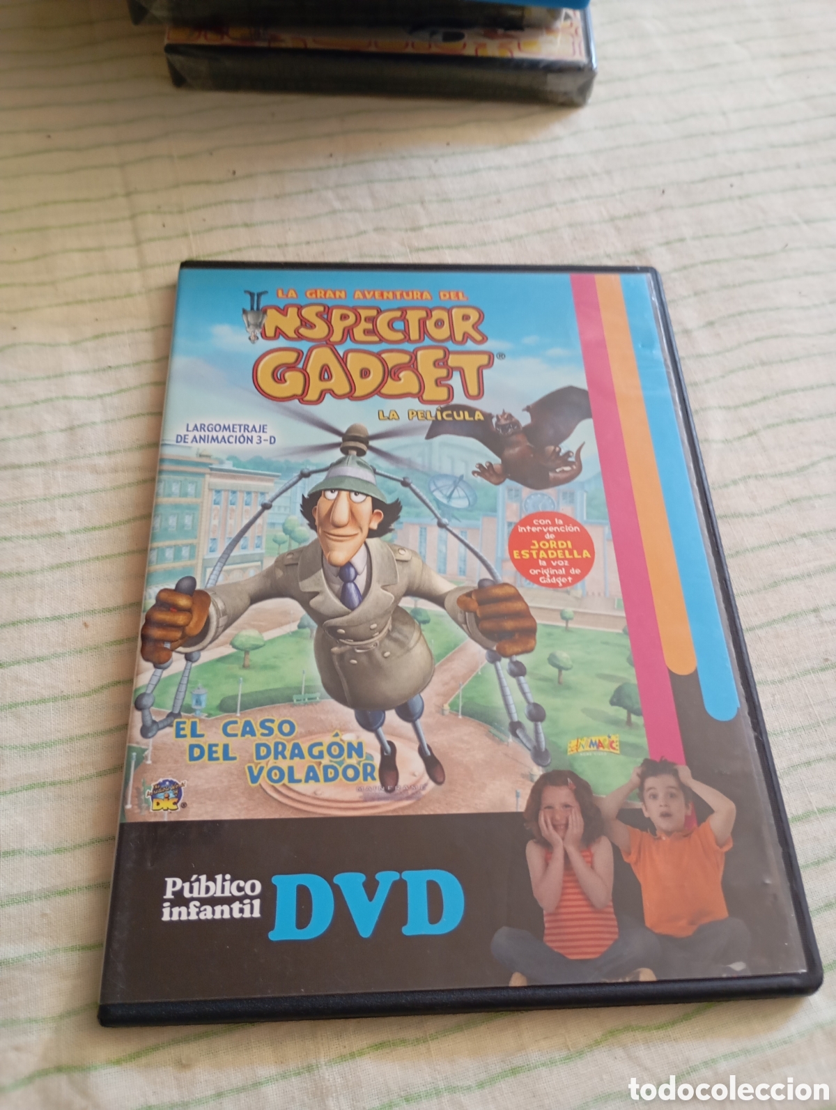 Cine: DVD La gran aventura del Inspector Gadget
