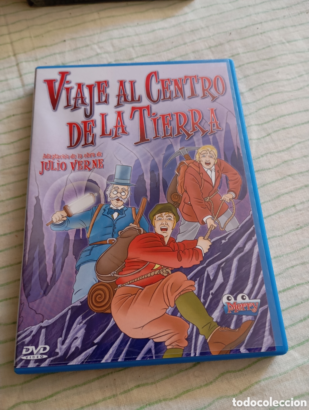 Cine: DVD Viaje al centro de la Tierra (dibujos animados)