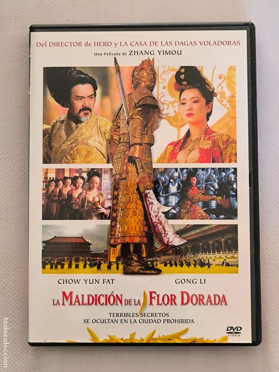 Cine: DVD LA MALDICION DE LA FLOR DORADA - ZHANG YIMOU (ET)
