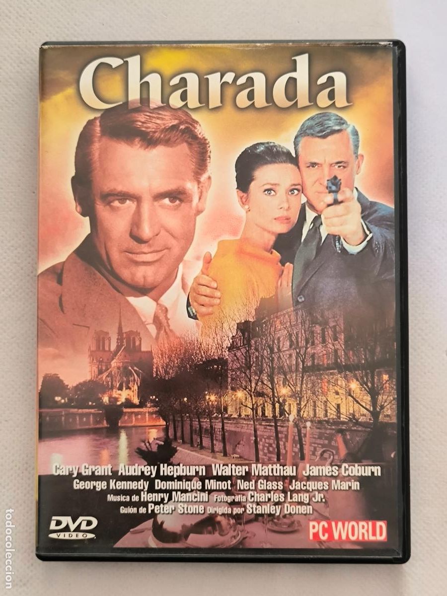 Cine: DVD CHARADA - CARY GRANT (EU)