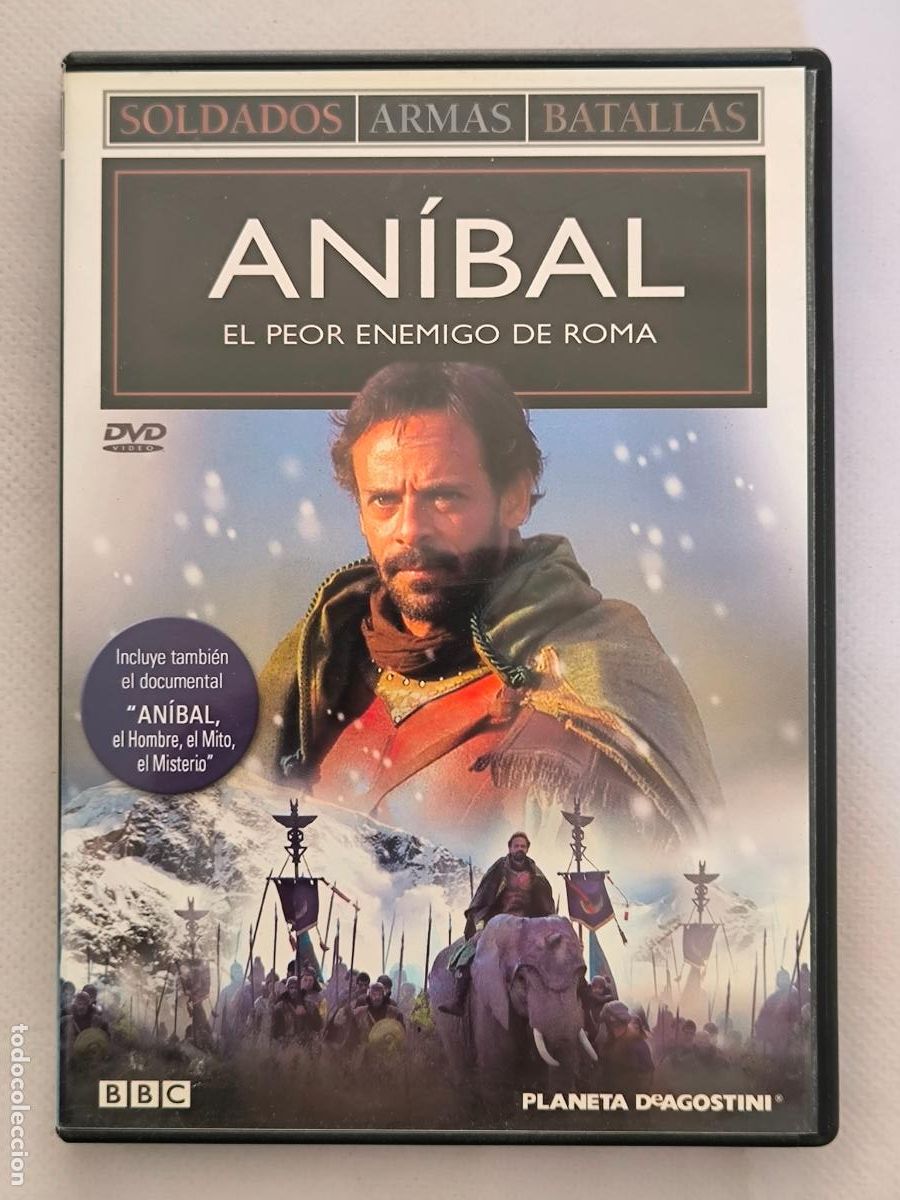 Cine: DVD ANIBAL, EL PEOR ENEMIGO DE ROMA (EU)