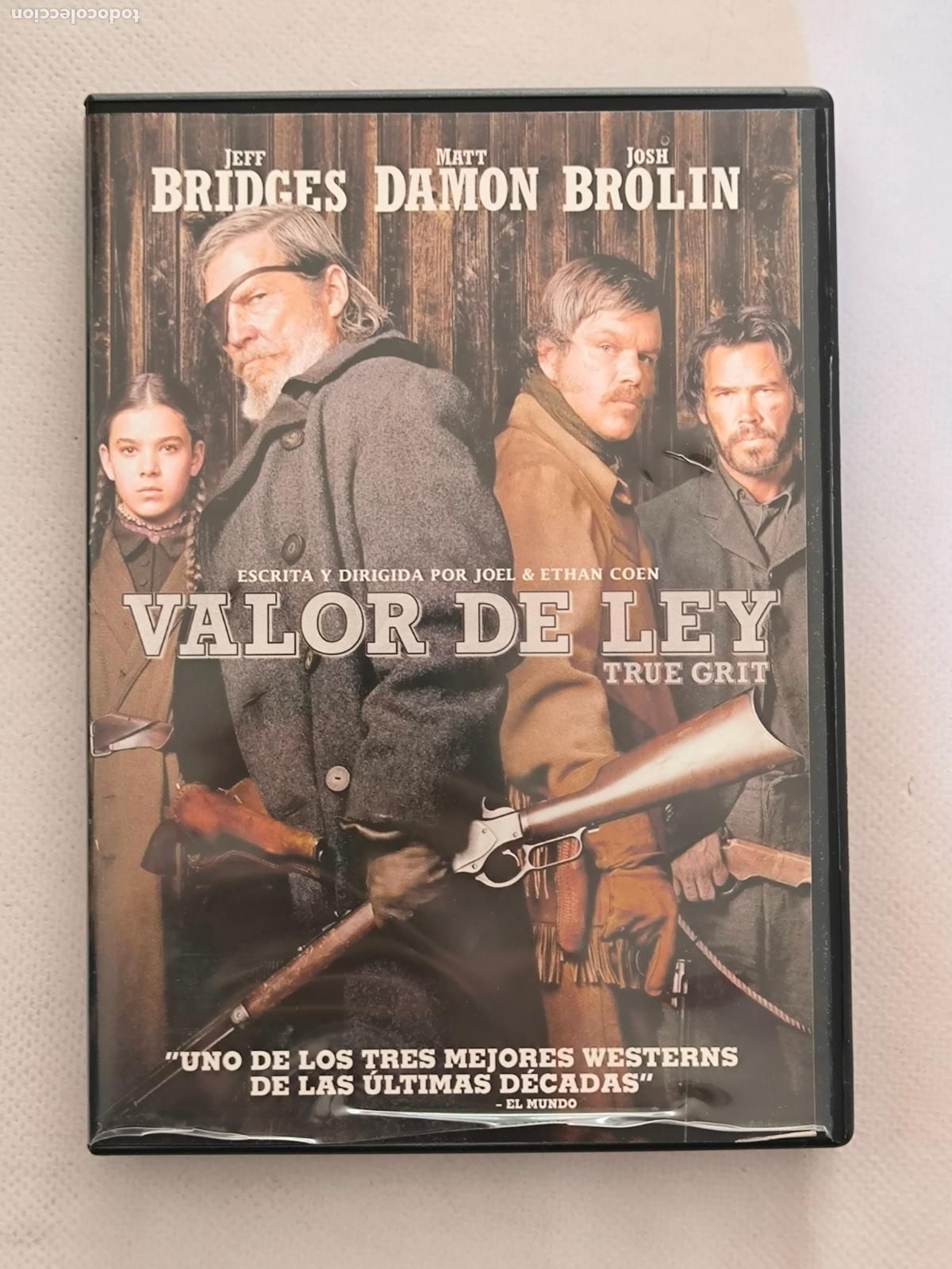 Cine: DVD VALOR DE LEY - MATT DAMON (EU)