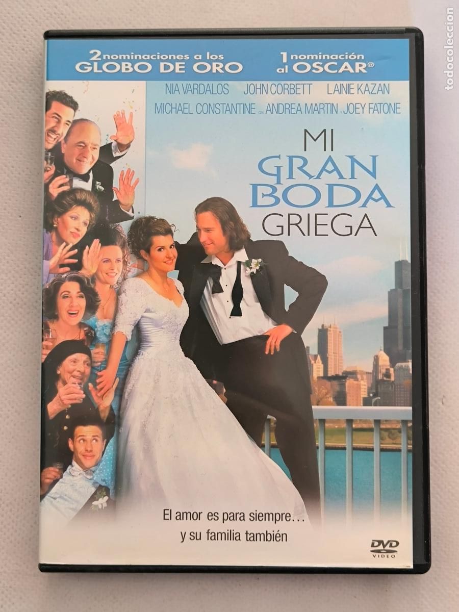 Cine: DVD MI GRAN BODA GRIEGA (EV)