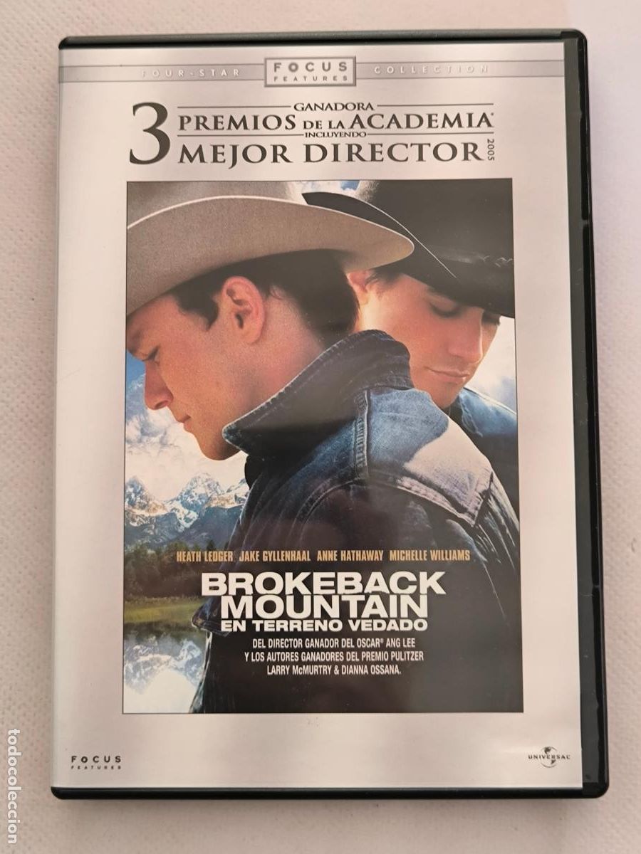 Cine: DVD BROKEBACK MOUNTAIN - EN TERRENO VEDADO - HEATH LEDGER (EV)