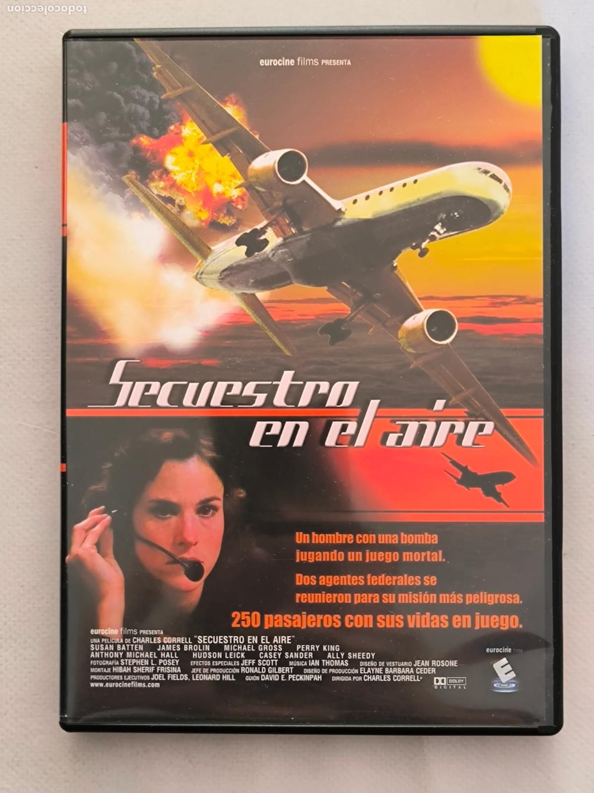 Cine: DVD SECUESTRO EN EL AIRE - CHARLES CORRELL (FK1)