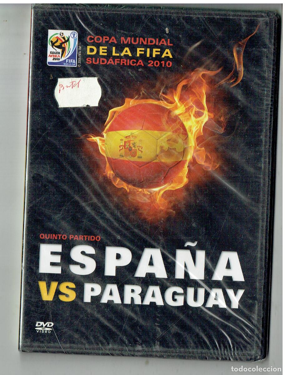 Cine: DVD. COPA MUNDIAL DE LA FIFA. SUDAFRICA 2010. ESPA&Ntilde;A VS PARAGUAY. (ST/C61 RUM)