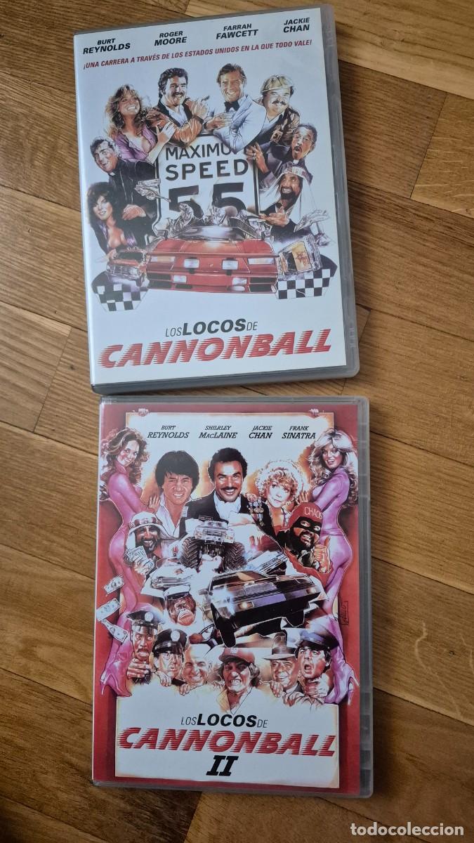 Cine: Pack 2 pel&iacute;culas dvd, Los locos de Cannonball, Burt Reynolds Shirley MacLaine Jackie Chan