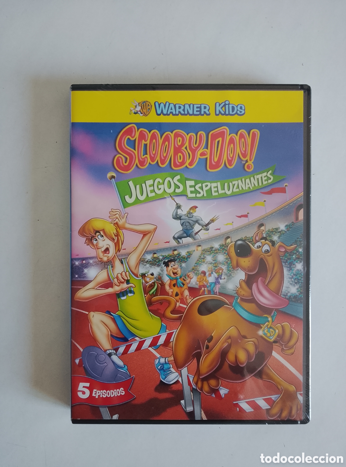 Cine: PELICULA DVD SCOOBY-DOO JUEGOS ESPELUZNANTES HANNA BARBERA SIN ABRIR PRECINTADA