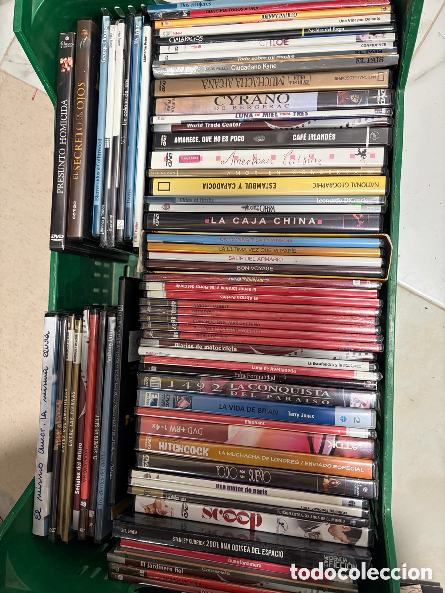 Cine: Lote de 80 DVD originales 2001: Una odisea del espacio Ciudadano Kane La vida de Brian