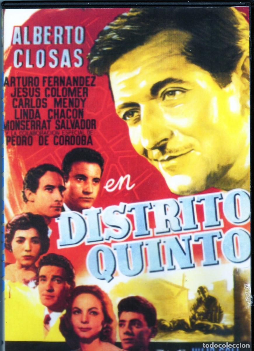 Cine: DISTRITO QUINTO DVD- (CON ALBERTO CLOSAS EN UNA HISTORIA DE UN ROBO Y EL REPARTO FRACASADO