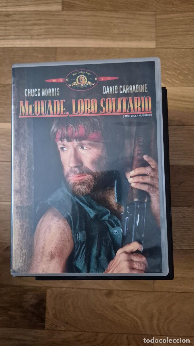 Cine: McQuade, lobo solitario, dvd Steve Carver Chuck Norris David Carradine