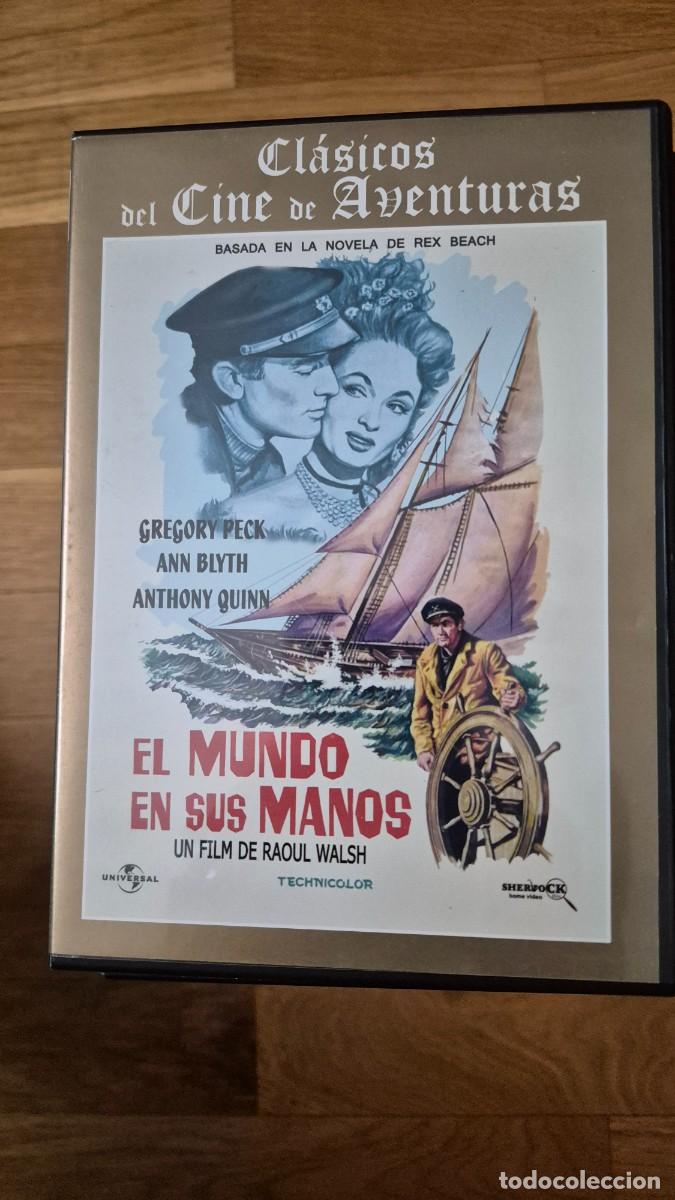 Cine: El mundo en sus manos, dvd Raoul Walsh Gregory Peck Ann Blyth Anthony Quinn