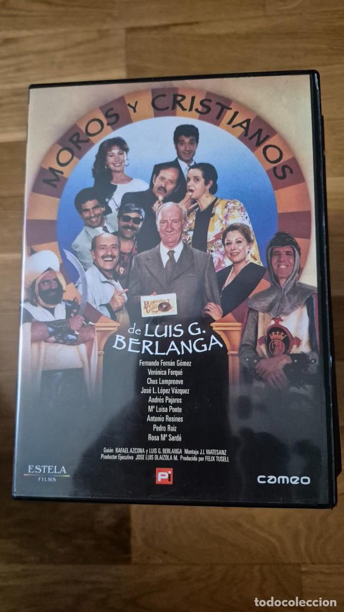 Cine: Moros y Cristianos, dvd Luis G. Berlanga Fernando Fernan G&oacute;mez Ver&oacute;nica Forque Antonio Resines