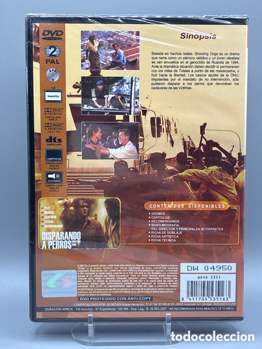 Cine: Disparando a perros DVD - Foto 2