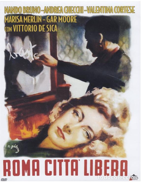 Cine: Roma Citt&agrave; L&iacute;bera DVD Como nuevo