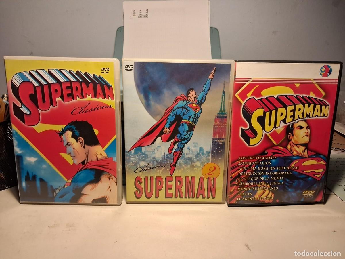 Cine: SUPERMAN : 3 DVD EN ESPA&Ntilde;OL (DIBUJOS ANIMADOS )
