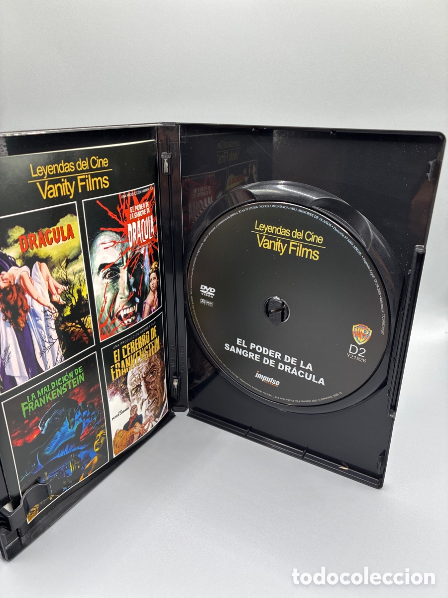 Cine: El poder de la sangre de Dr&aacute;cula DVD - Foto 3