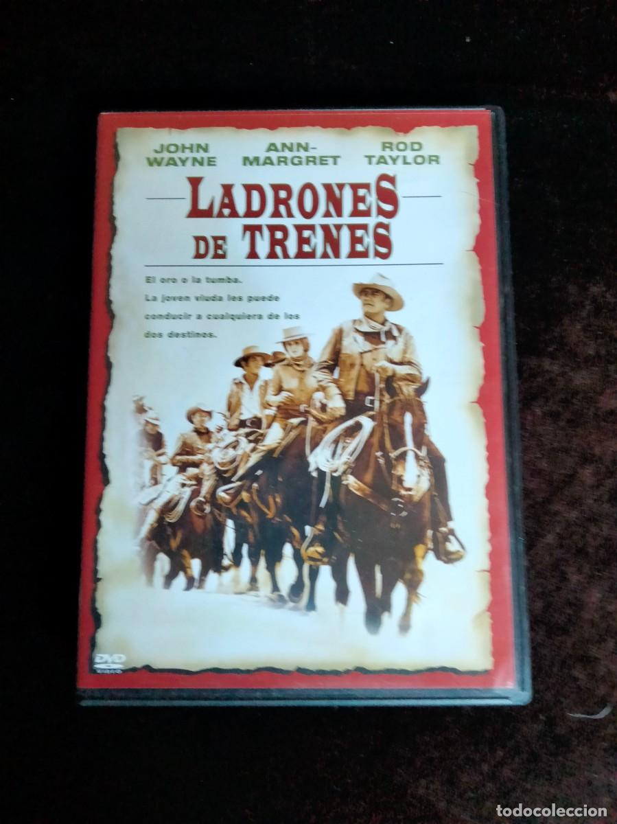 Cine: ladrones de trenes - dvd como nuevo