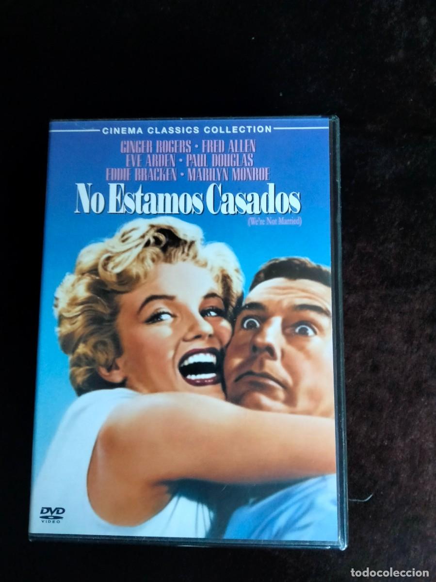 Cine: no estamos casados - marilyn monroe y ginger rogers - dvd como nuevo