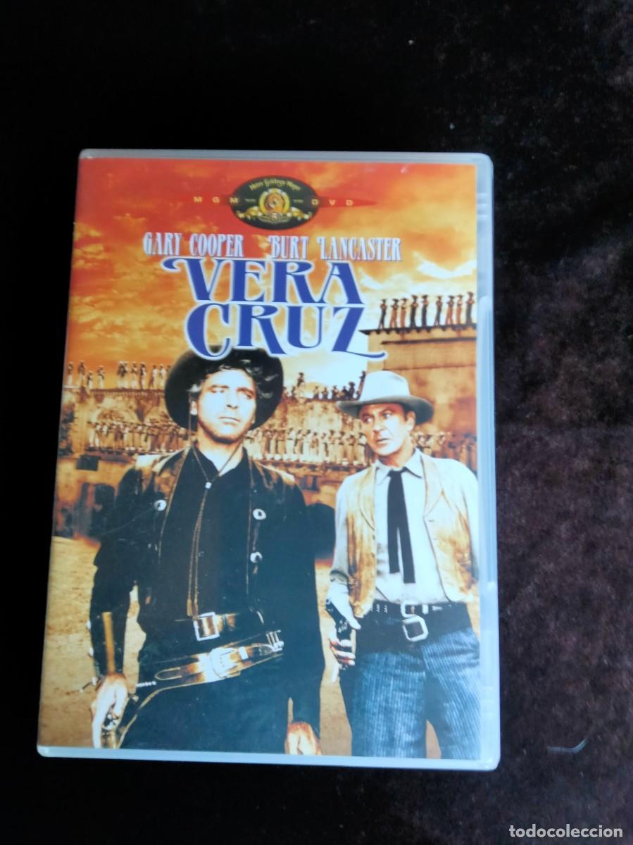 Cine: vera cruz - gary cooper y burt lancaster - dvd casi como nuevo