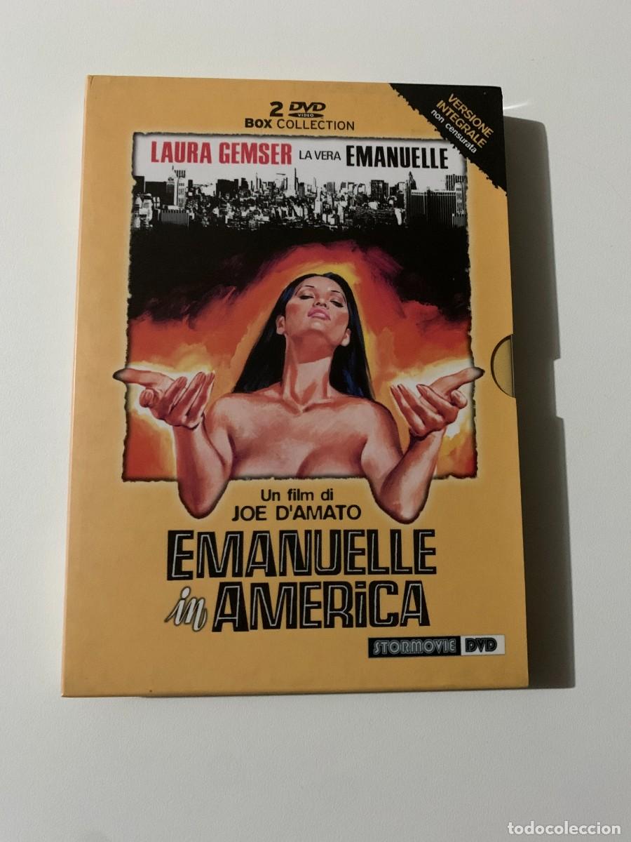 Cine: EMANUELLE IN AMERICA - DVD UNCUT - UNCENSORED - BOX COLLECTION STORMOVIE - LAURA GEMSER