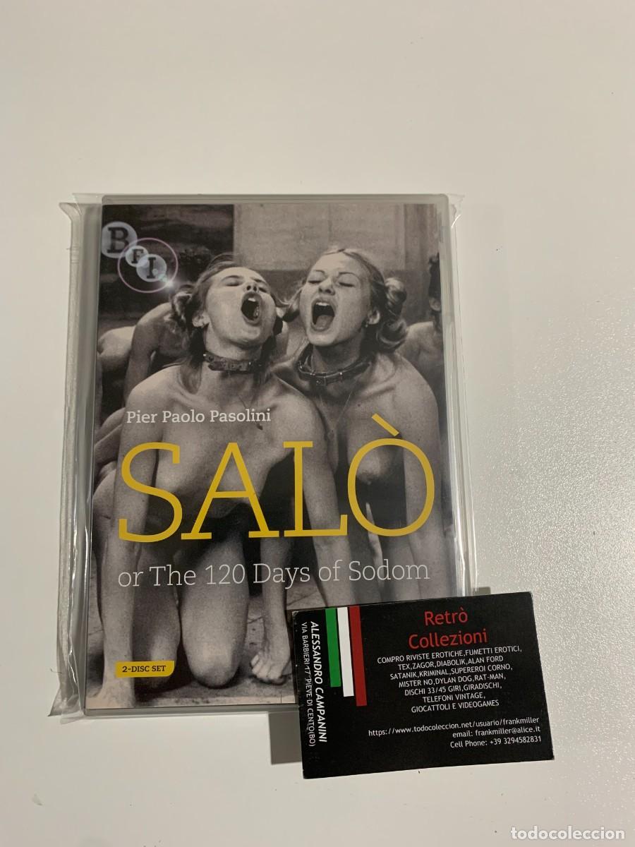 Cine: Salo, Or The 120 Days Of Sodom 2 DVD SET + Booklet UK Release Pasolini Italian