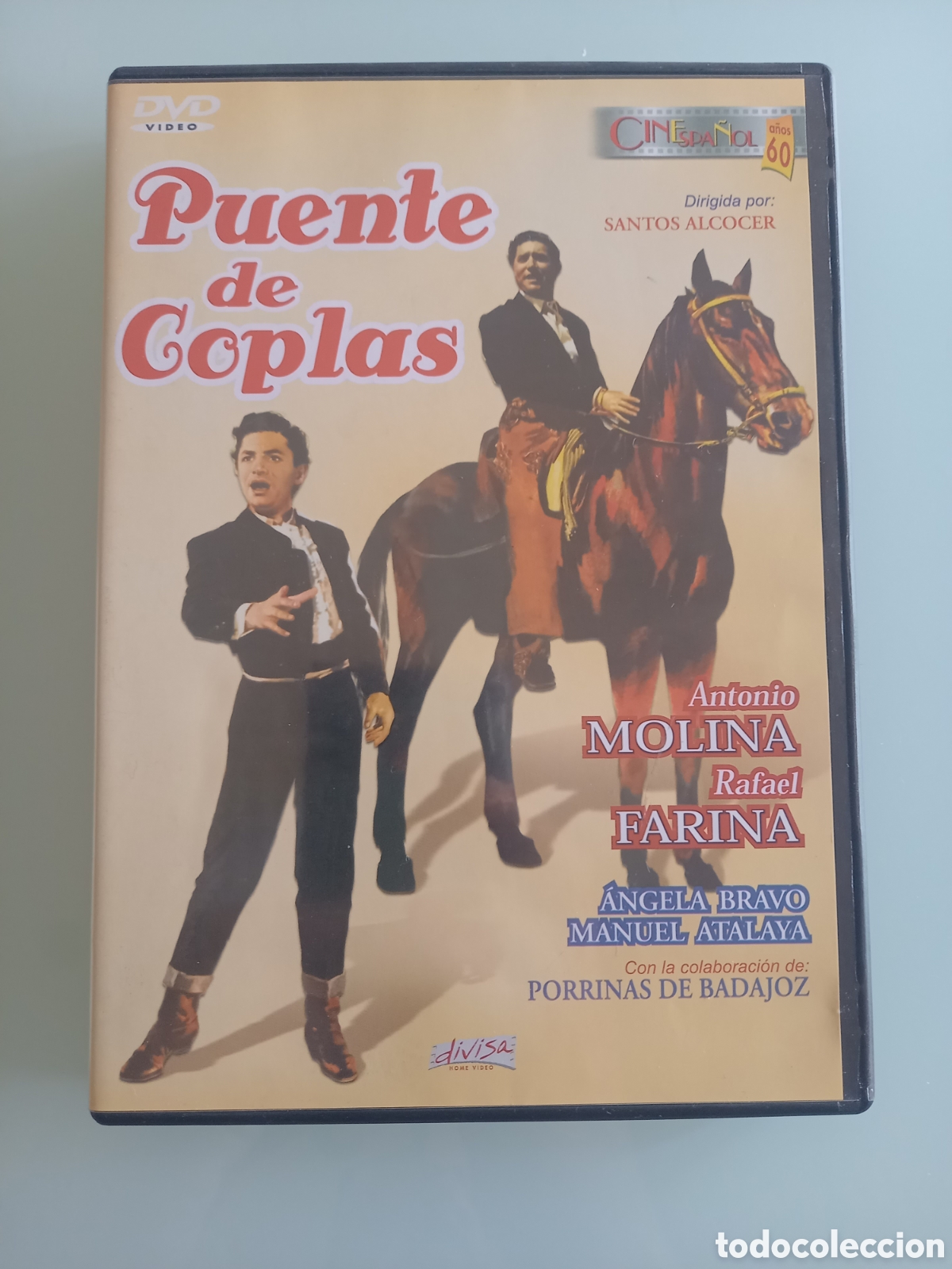 Cine: DVD Puente de Coplas (1961) - Antonio Molina y Rafael Farina - Divisa Colecci&oacute;n Cine Espa&ntilde;ol