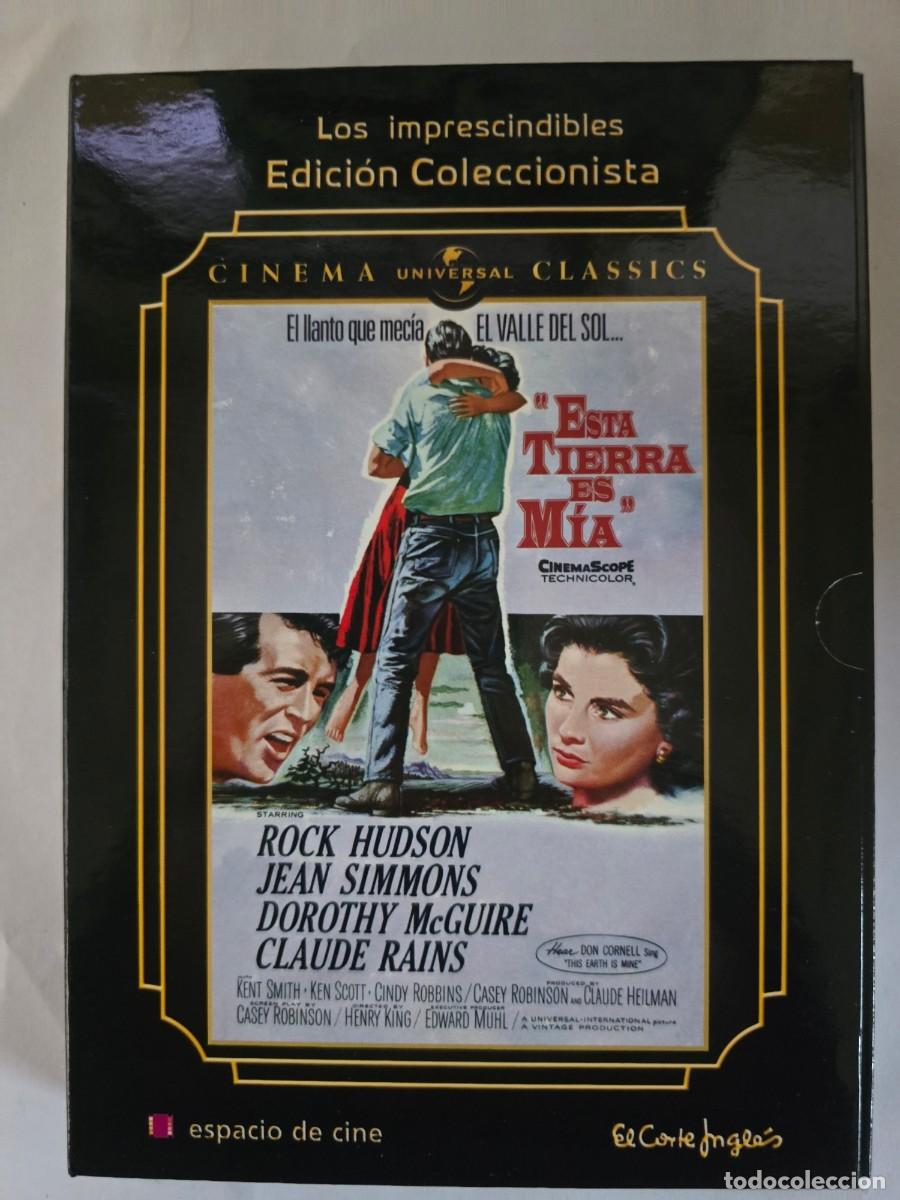 Cine: DVD Esta Tierra es Mia.Rock Hudson.Con Libreto