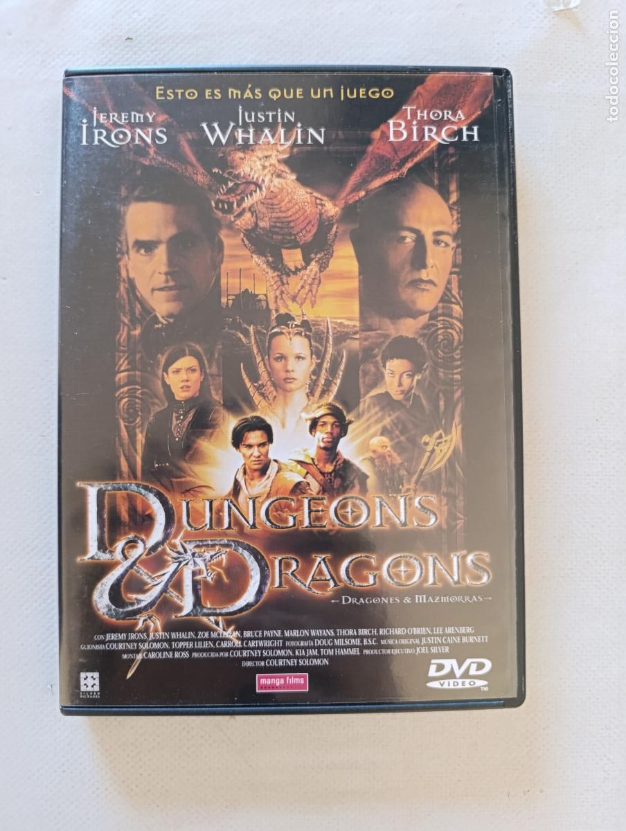 Cine: DVD DUNGEONS & DRAGONS - JEREMY IRONS (HU)