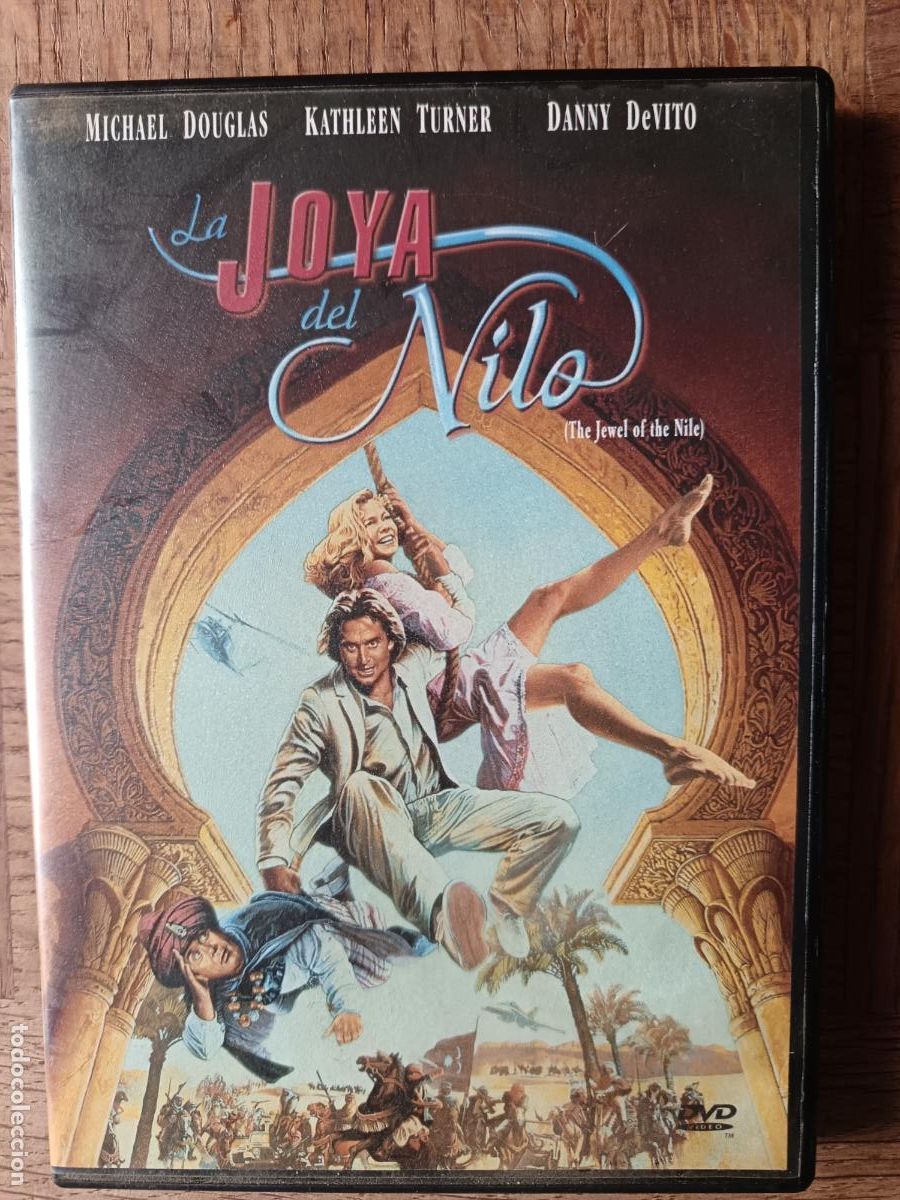 Cine: LA JOYA DEL NILO con Michael Douglas, Kathleen Turner, Danny DeVito... DVD Aventuras.