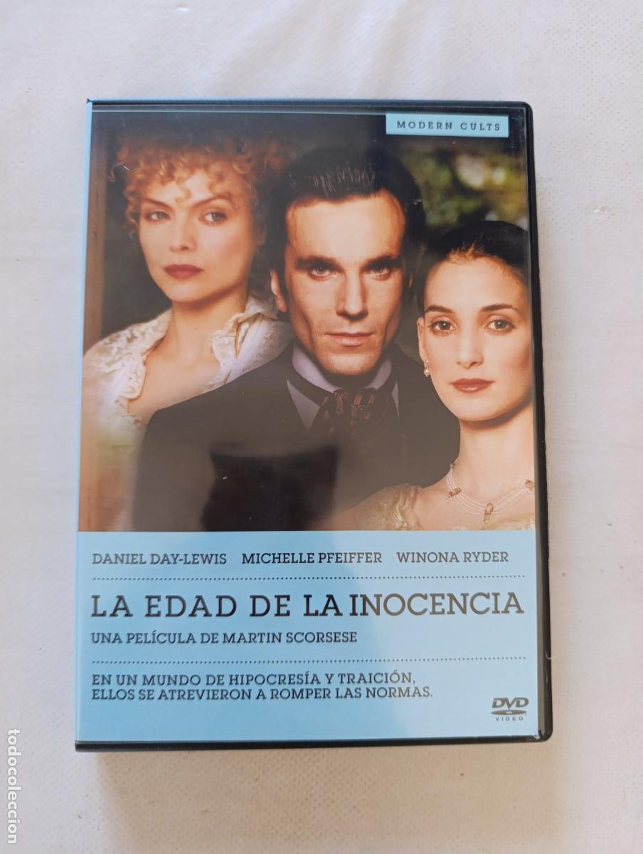 Cine: DVD LA EDAD DE LA INOCENCIA - DANIEL DAY-LEWIS, MICHELLE PFEIFFER, WINONA RYDER - SCORSESE (013)