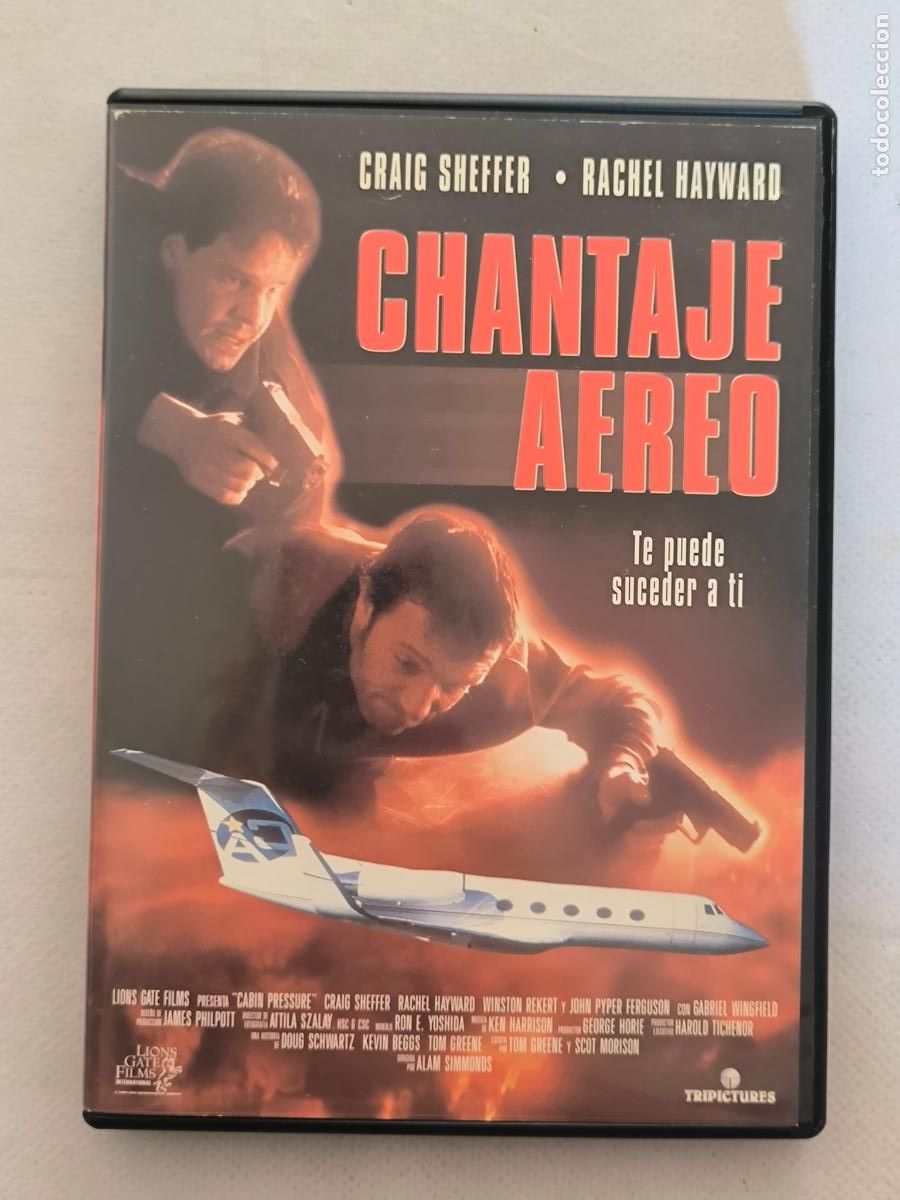 Cine: DVD CHANTAJE AEREO - LEER DESCRIPCION (013)