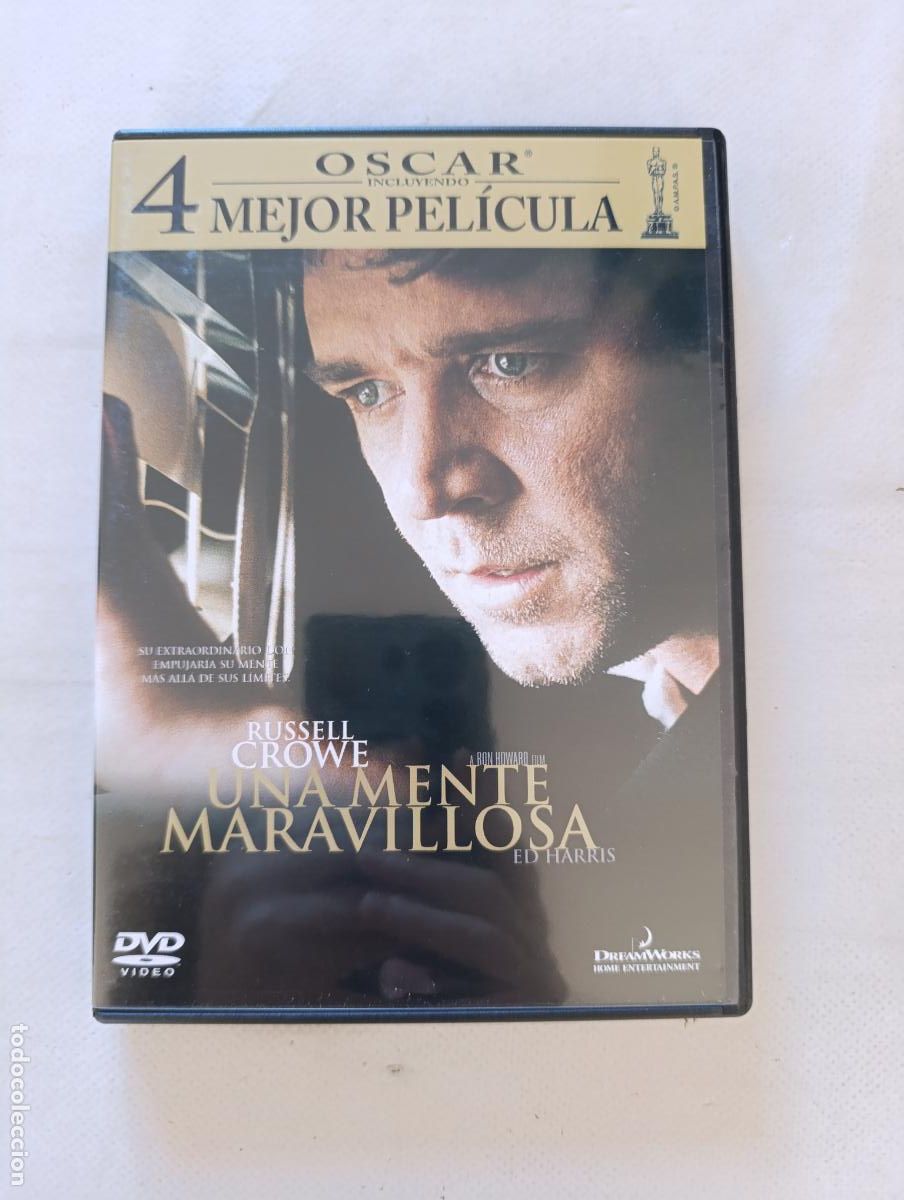 Cine: DVD UNA MENTE MARAVILLOSA - RUSSELL CROWE (013)