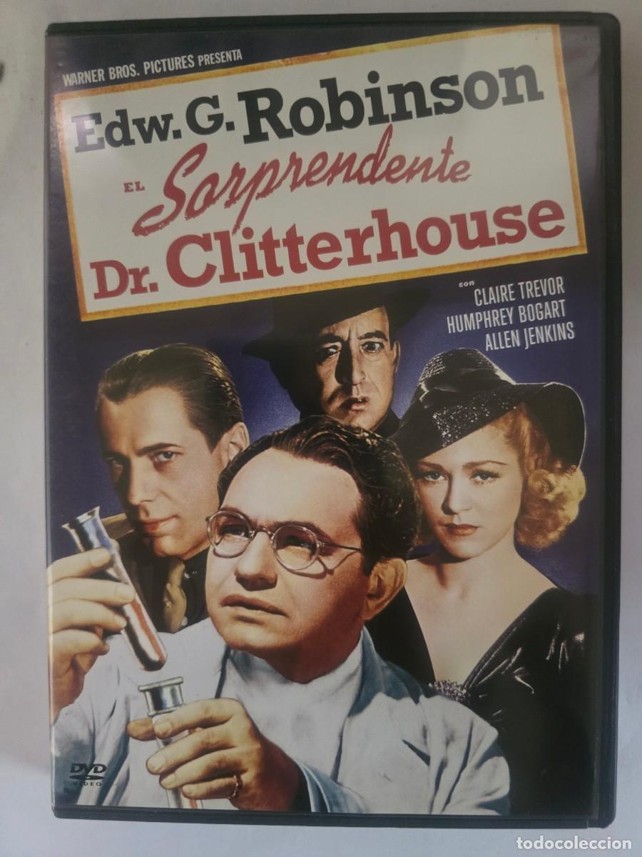 Cine: DVD El Sorprendente Dr. Clitterhouse.Humphrey Bogart