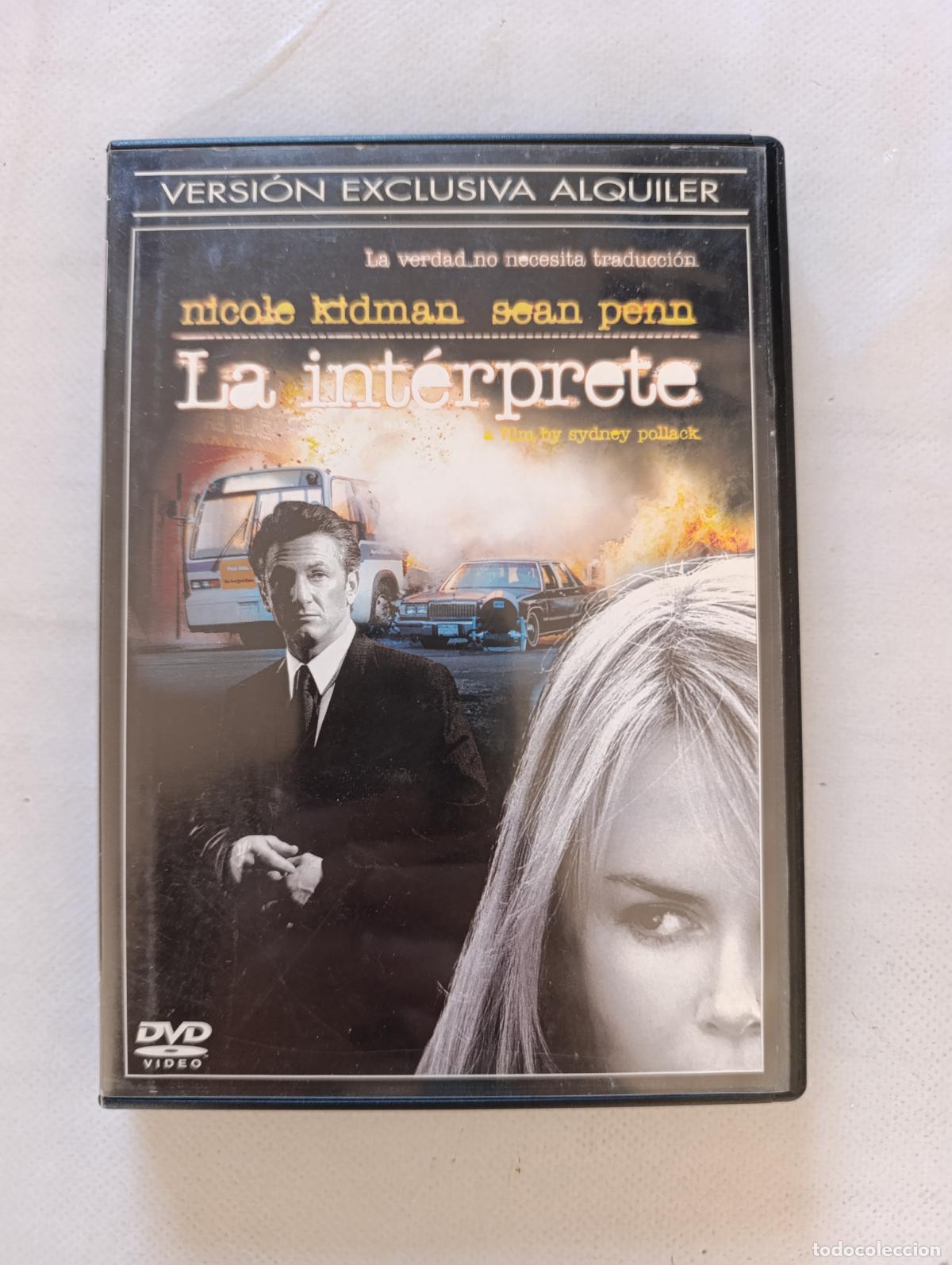 Cine: DVD LA INTERPRETE - SYDNEY POLLACK, NICOLE KIDMAN - EDICION ALQUILER (014)