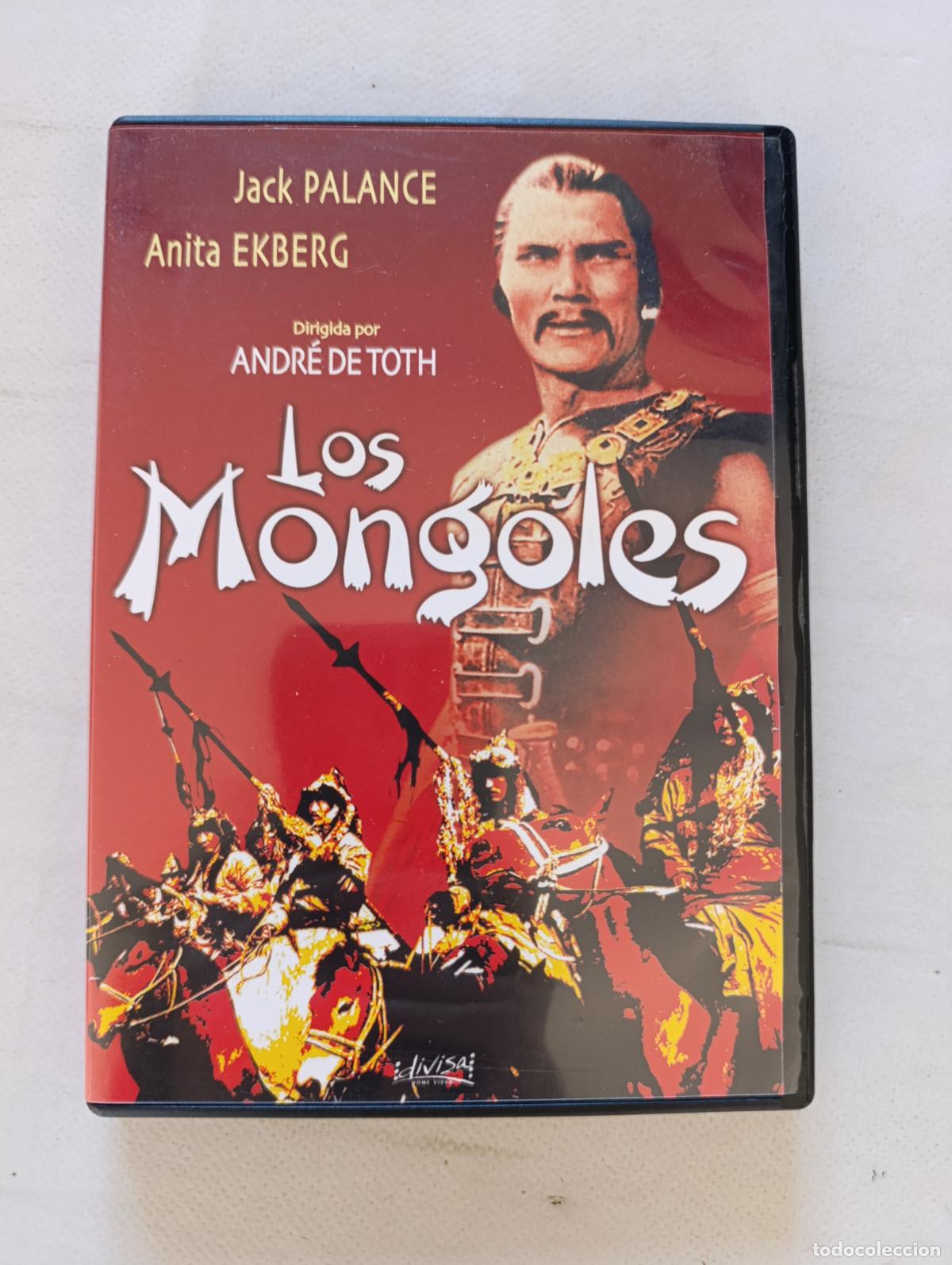 Cine: DVD LOS MONGOLES - JACK PALANCE, ANITA EKBERG (014)