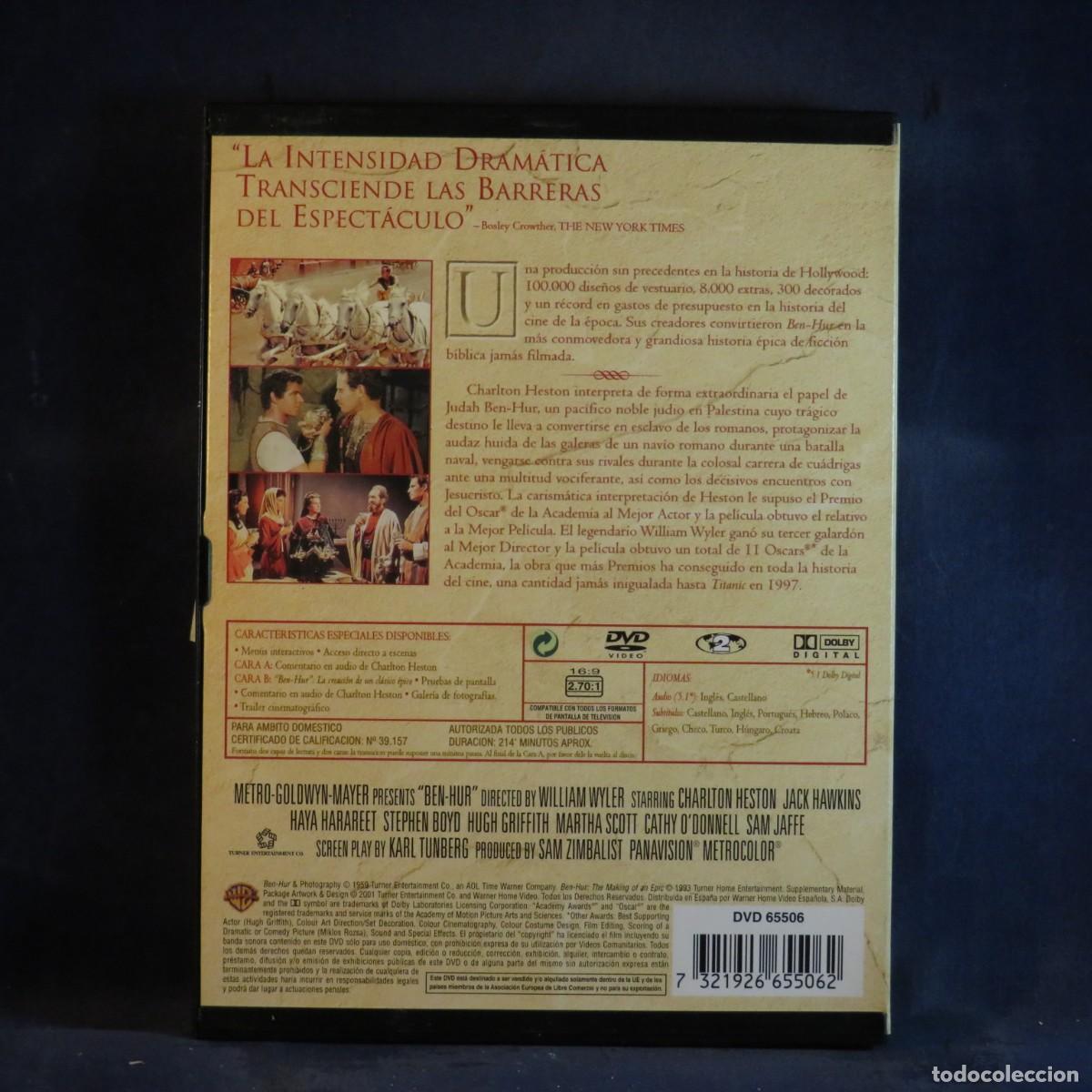 Cine: BEN-HUR - DVD - - - - - Foto 2