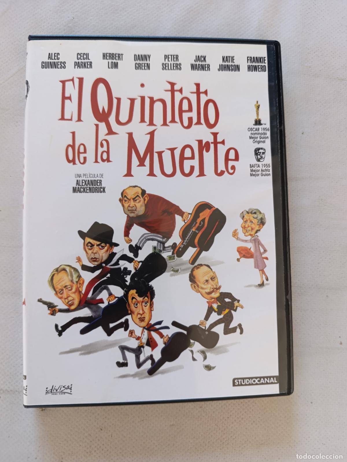 Cin&eacute;ma: DVD EL QUINTETO DE LA MUERTE - ALEC GUINNESS (019)