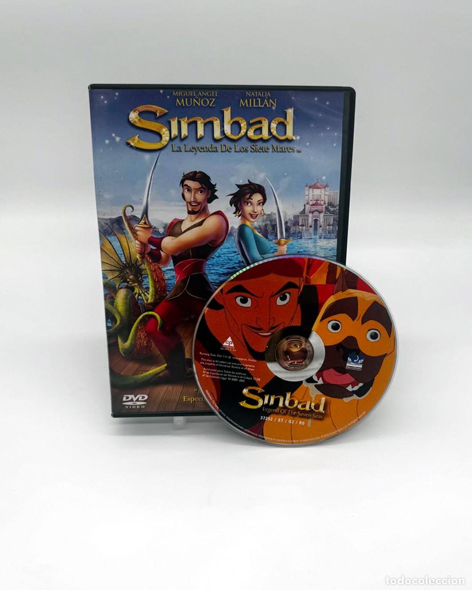 Cin&eacute;ma: Simbad La Leyenda de los Siete Mares DVD DreamWorks 2003 Extras