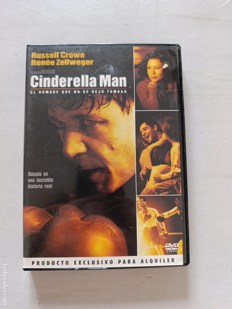 Cinema: DVD CINDERELLA MAN - EDICION ALQUILER - RUSSELL CROWE - LEER DESCRIPCION (021)