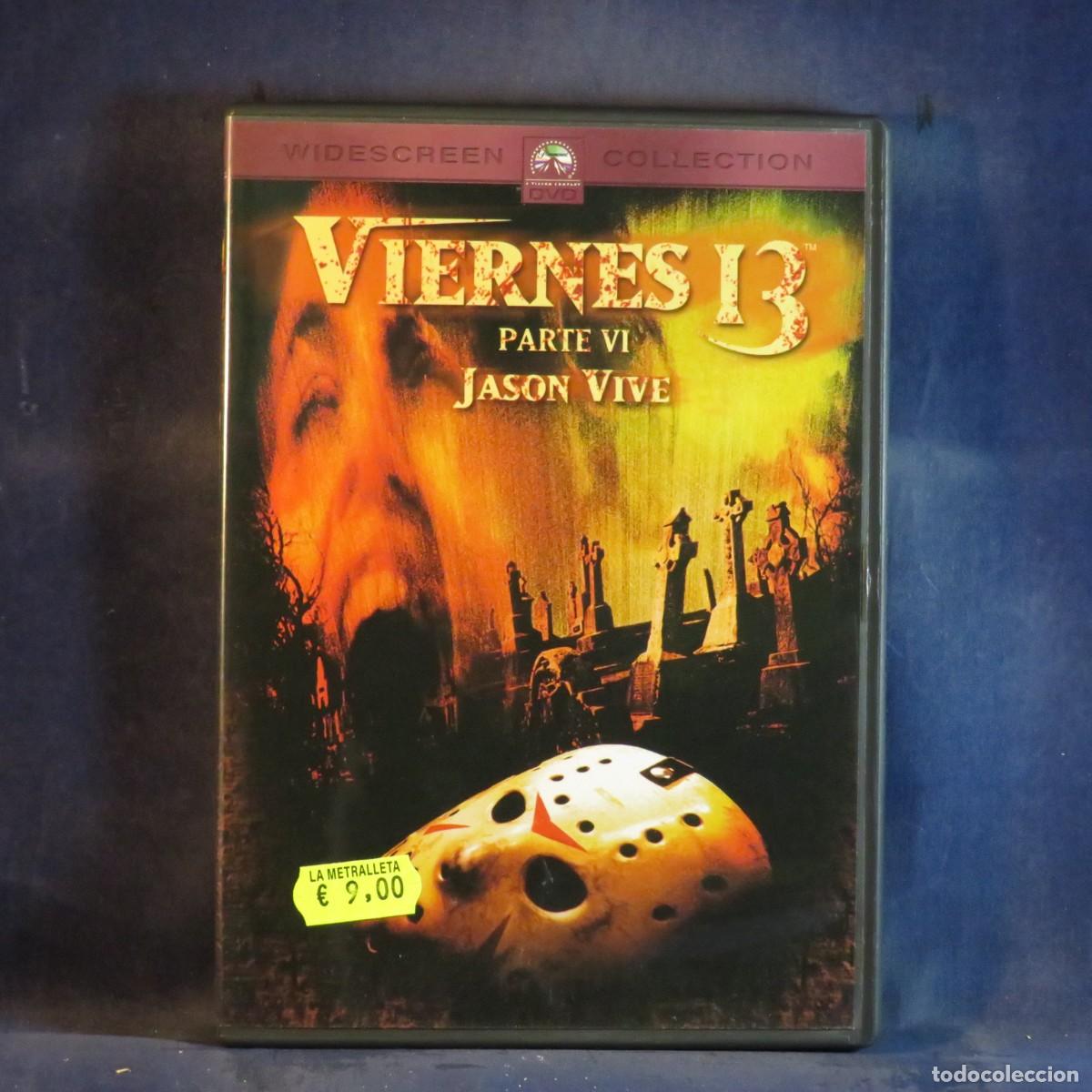 Cine: VIERNES 13 - PARTE VI: JASON VIVE - DVD