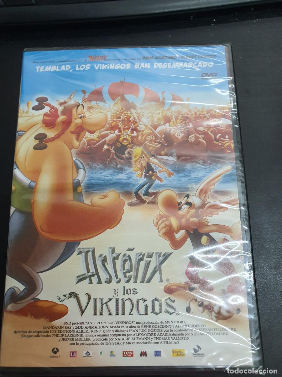 Cine: Ast&eacute;rix Y Los Vikingos DVD Nuevo