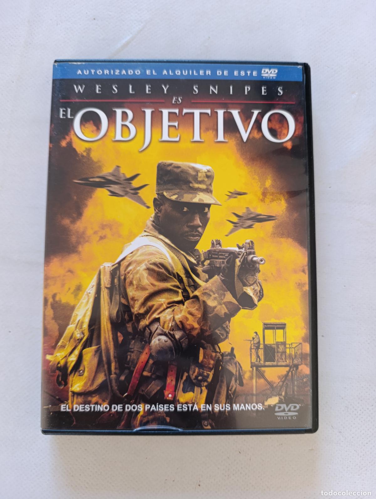 Cine: DVD EL OBJETIVO - EDICION ALQUILER - WESLEY SNIPES - LEER DESCRIPCION (021)